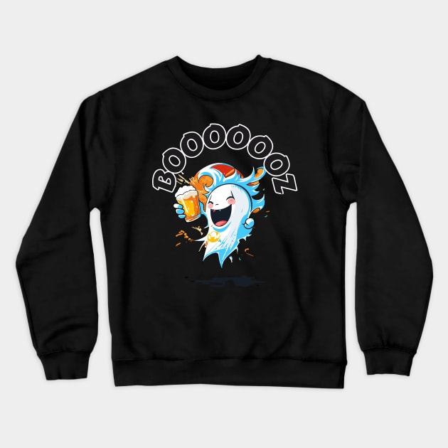 Booooooz Crewneck Sweatshirt by  Colorful&Goldie